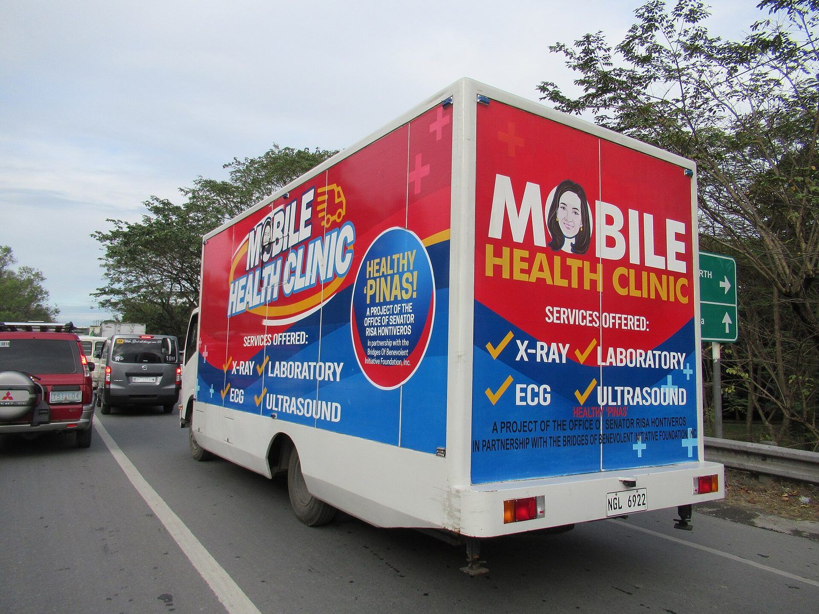 A mobile health clinic serving a community